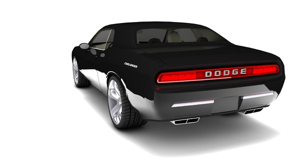 dodge challenger 2010 c4d free - Dodge Challenger 2010... by Gu4n4c0